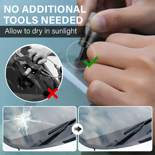 DYER GlassFix — Windshield Chip & Crack Repair Kit