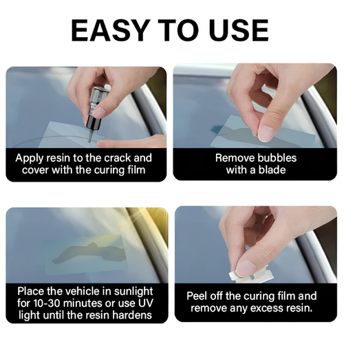 DYER GlassFix — Windshield Chip & Crack Repair Kit